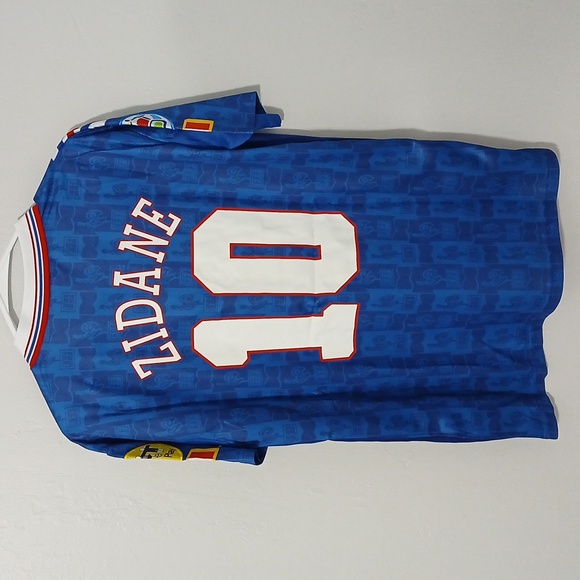 France Zidane Mens 1996 Jersey - Picture 7 of 7